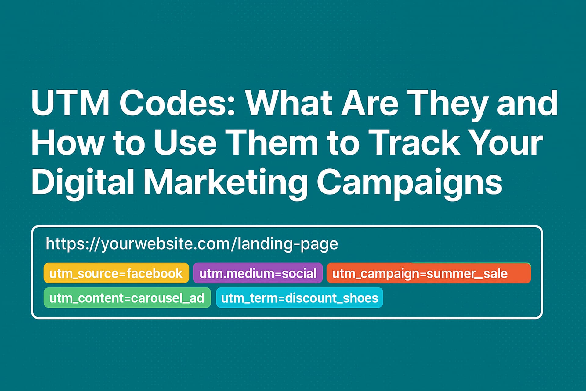 Cover image for UTM Codes: What Are They and How to Use Them to Track Your Digital Marketing Campaigns