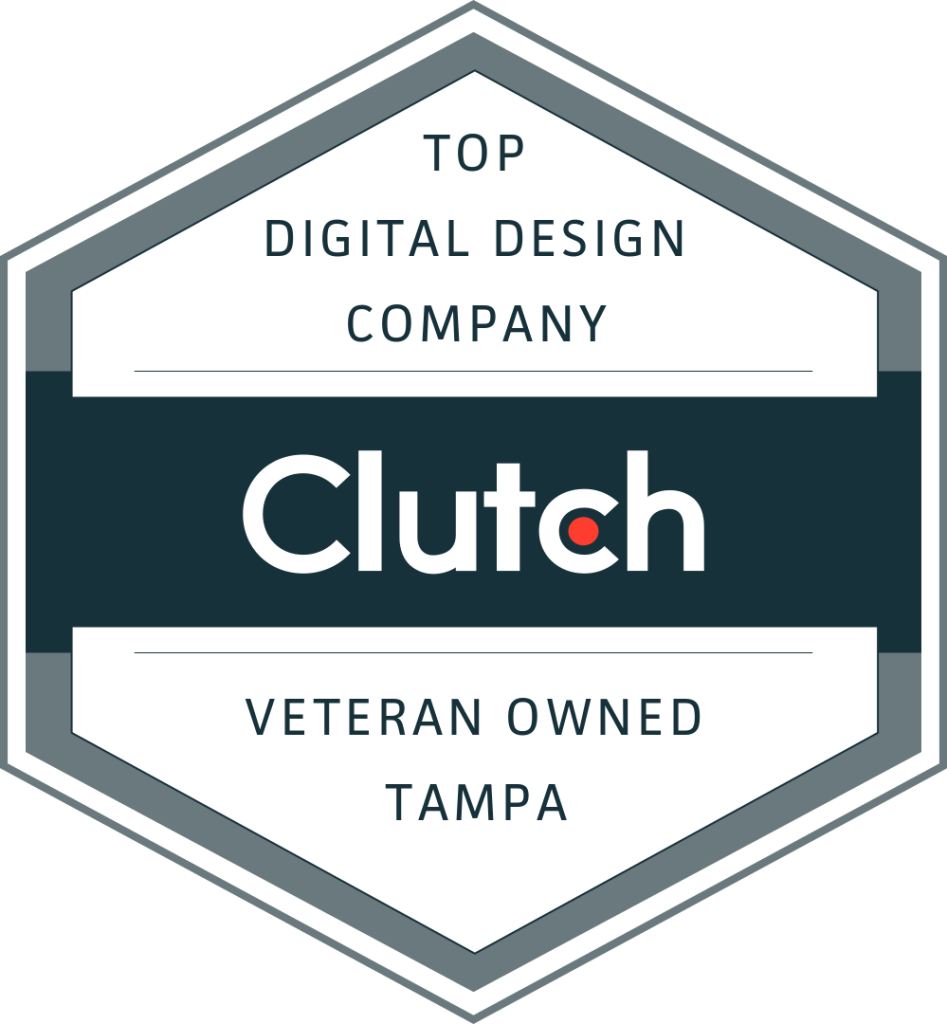 Clutch badge displaying Mage H.D. as the top veteran owned owned digital design companies in Florida | Mage H.D. | Mage H.D.